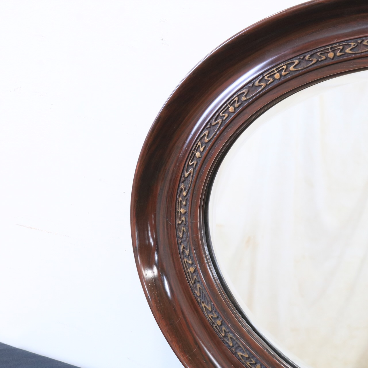 ウッドフレームミラー