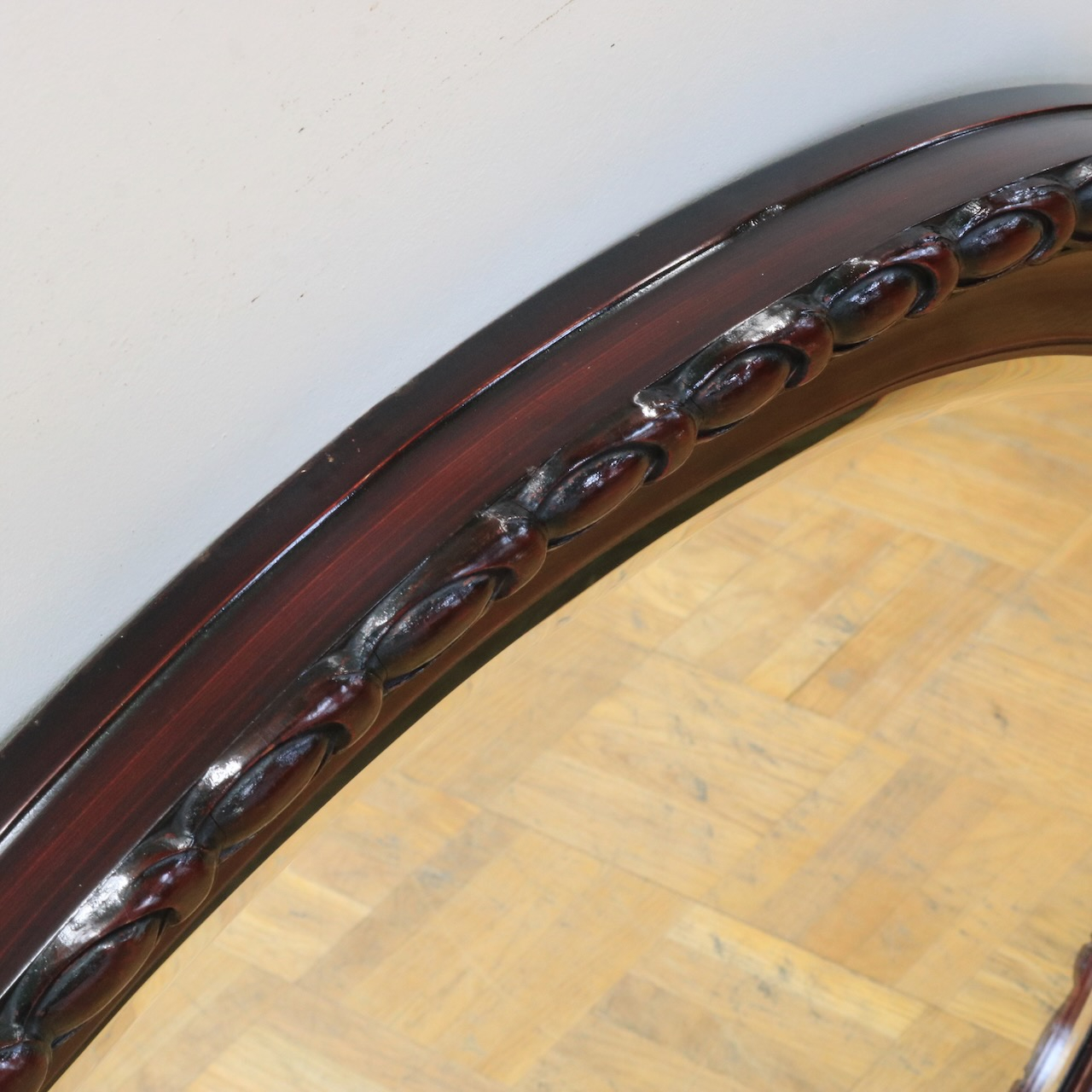 ウッドフレームミラー