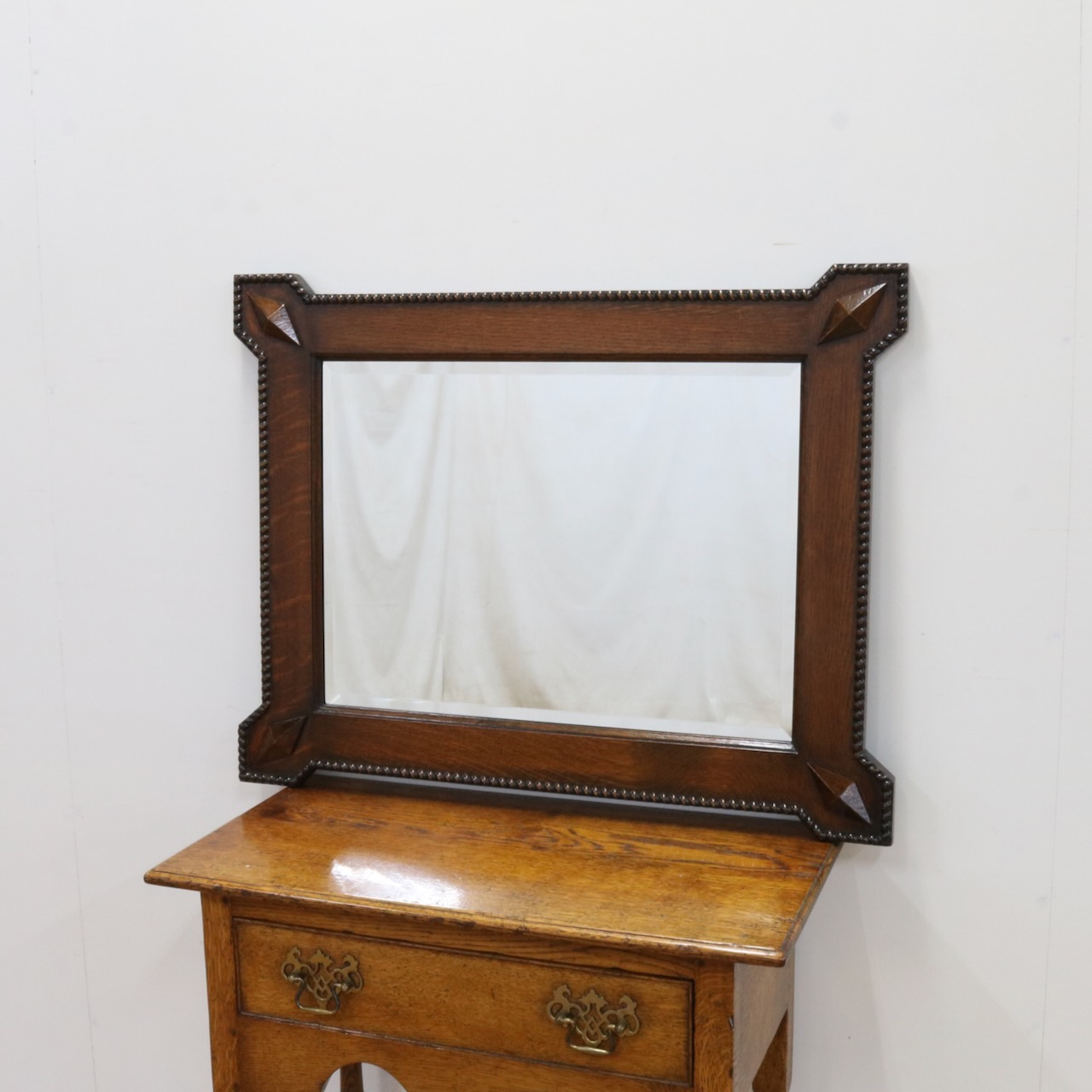 ウッドフレームミラー