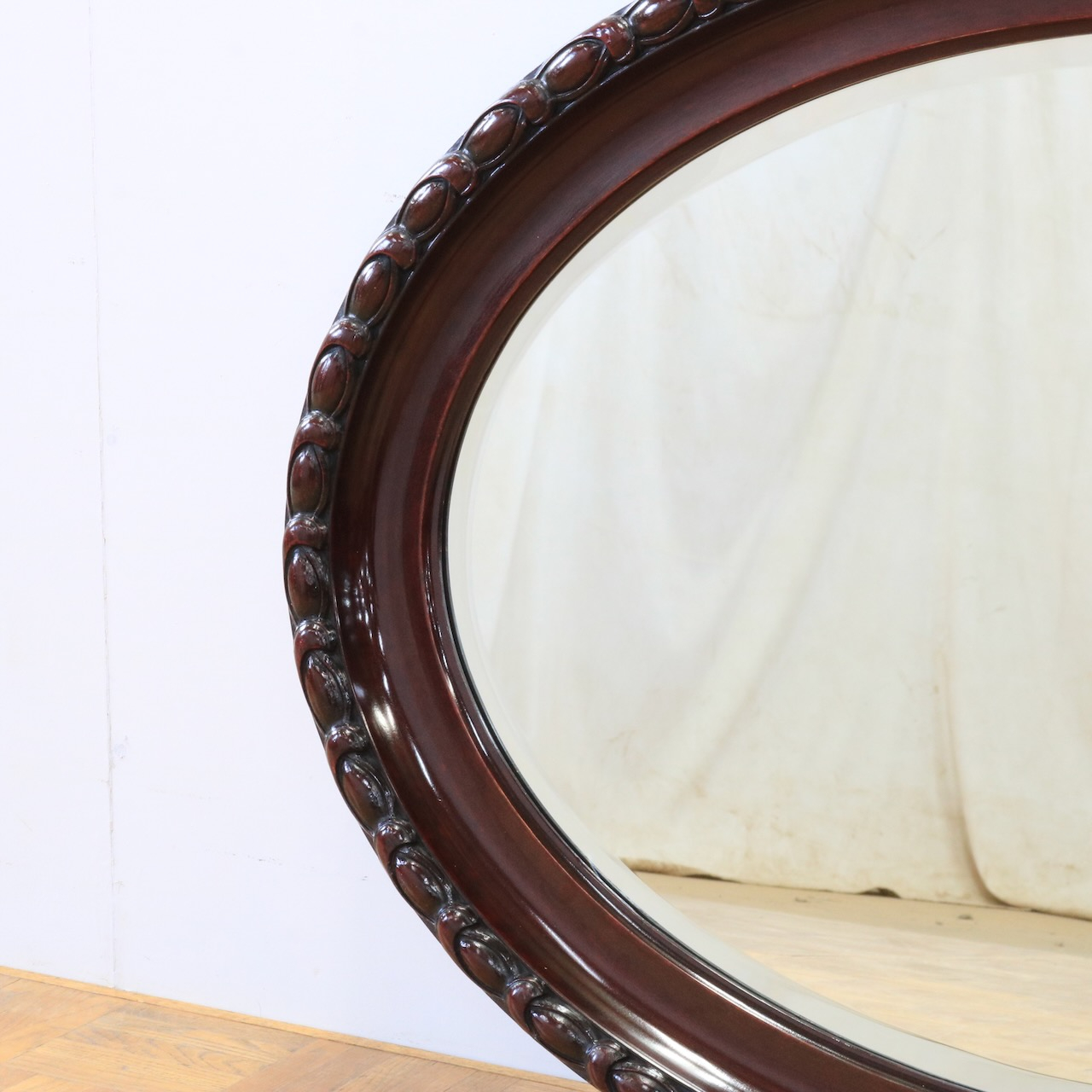 ウッドフレームミラー