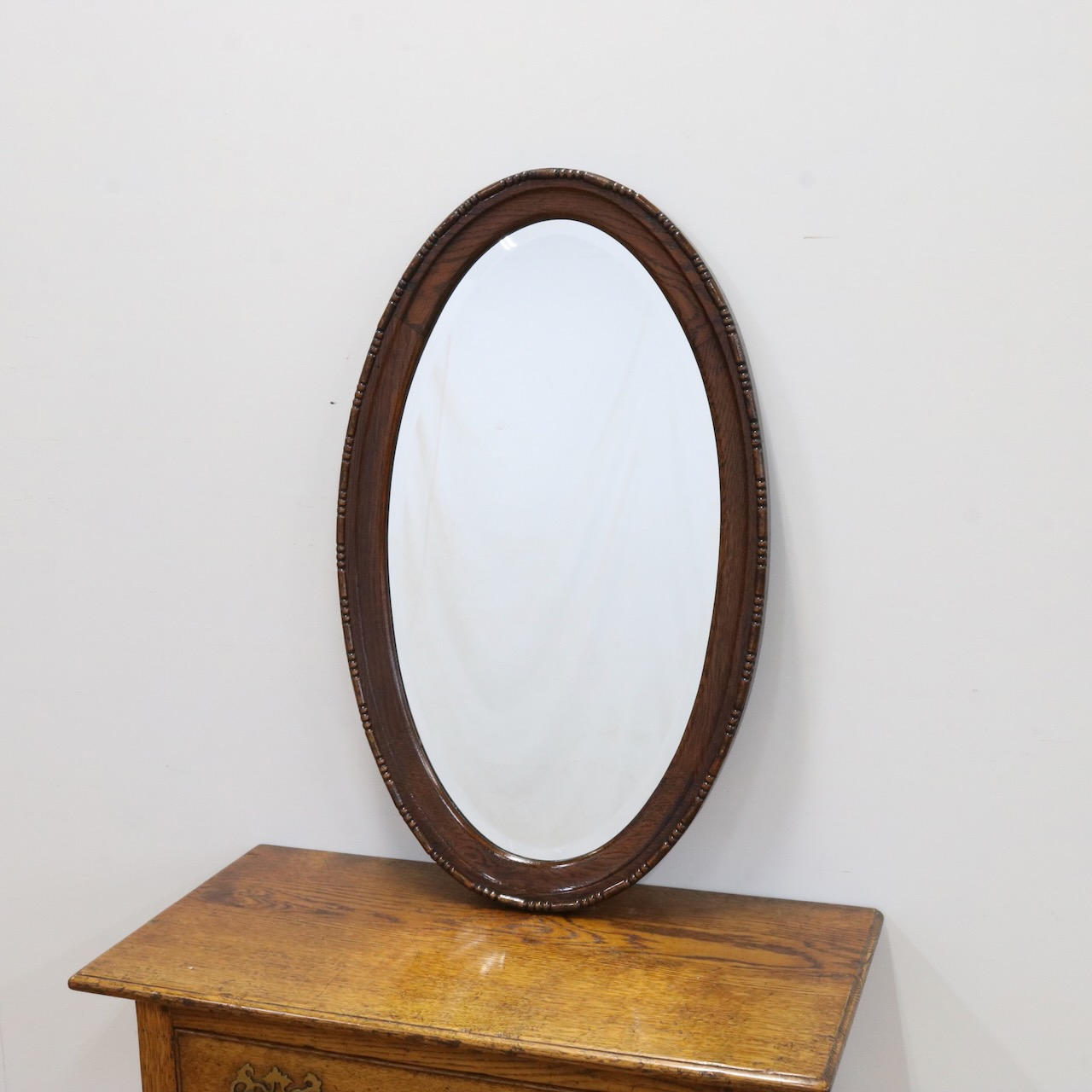 ウッドフレームミラー