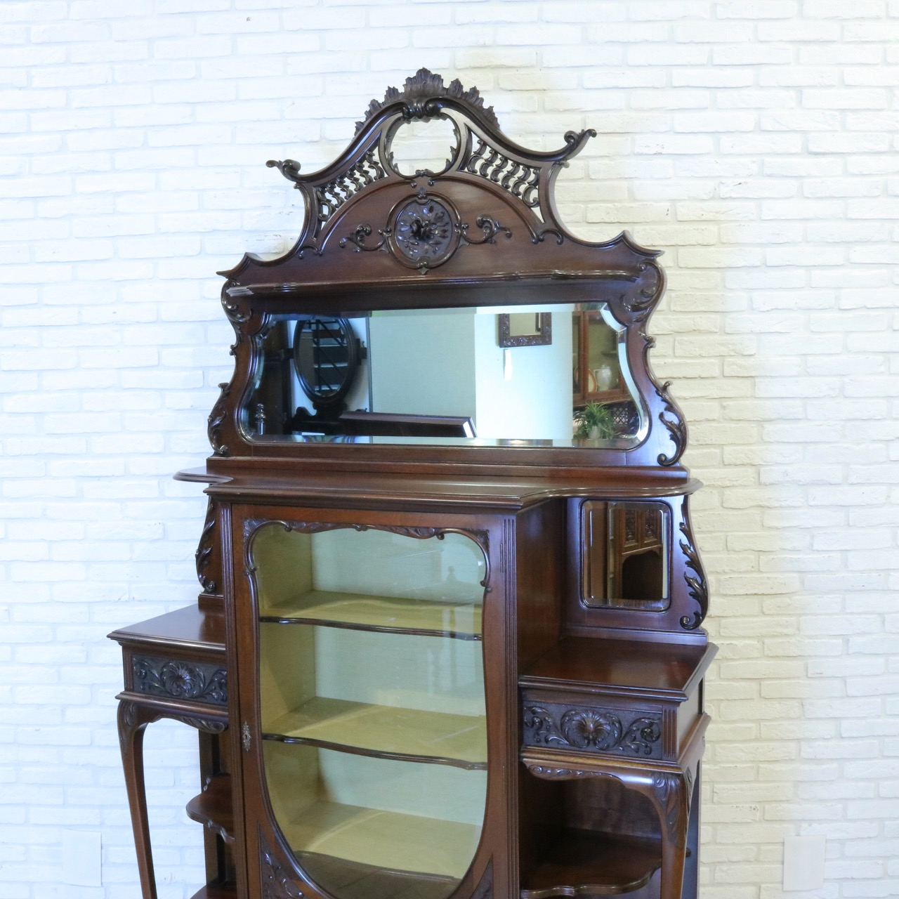 グラスキャビネット パーラーキャビネット