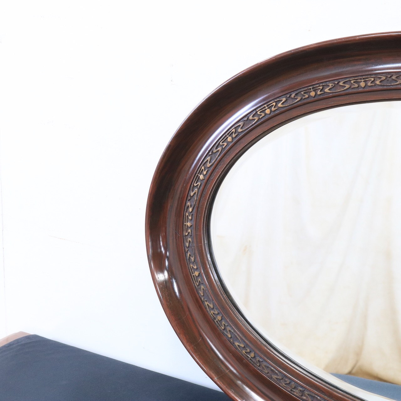 ウッドフレームミラー