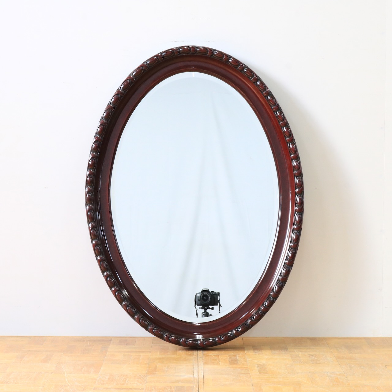 ウッドフレームミラー