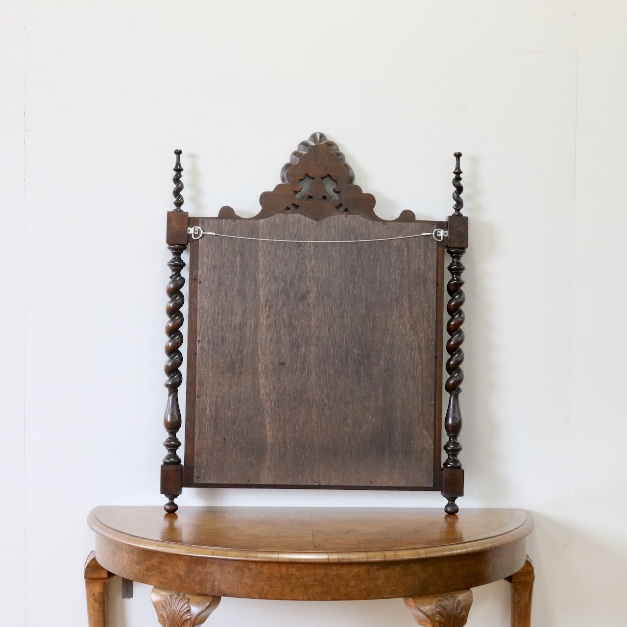 ウッドフレームミラー