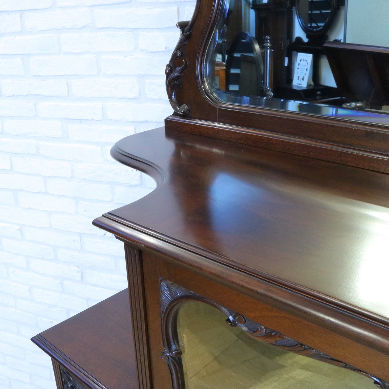 グラスキャビネット パーラーキャビネット