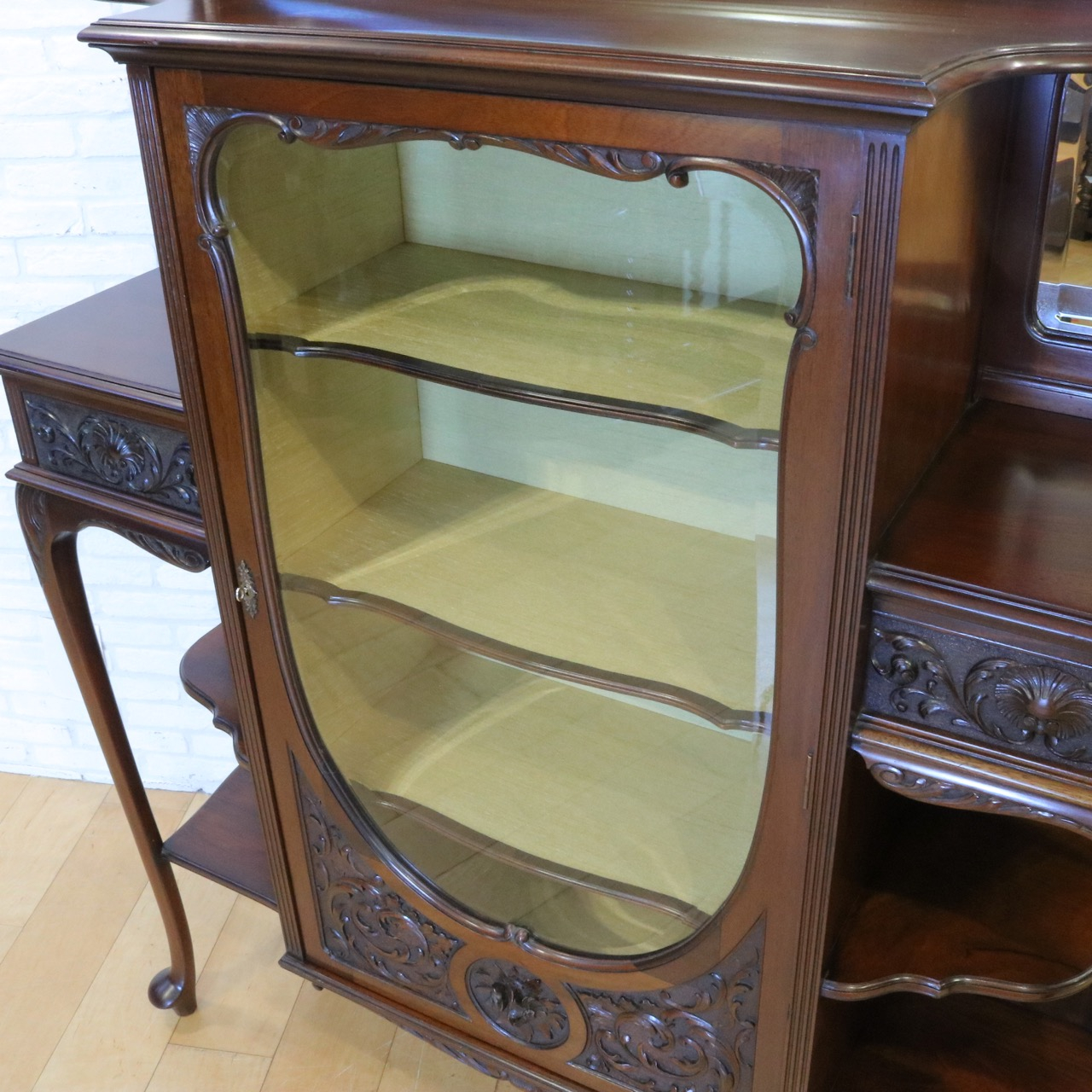 グラスキャビネット パーラーキャビネット