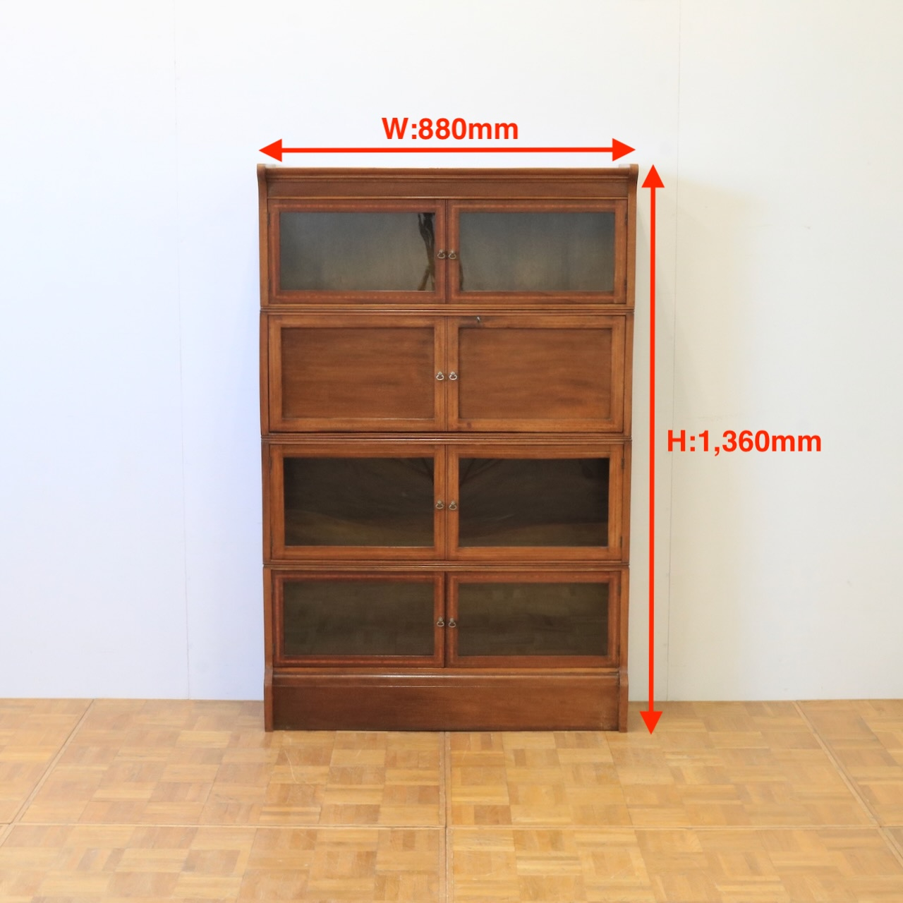 スタッキングブックケース